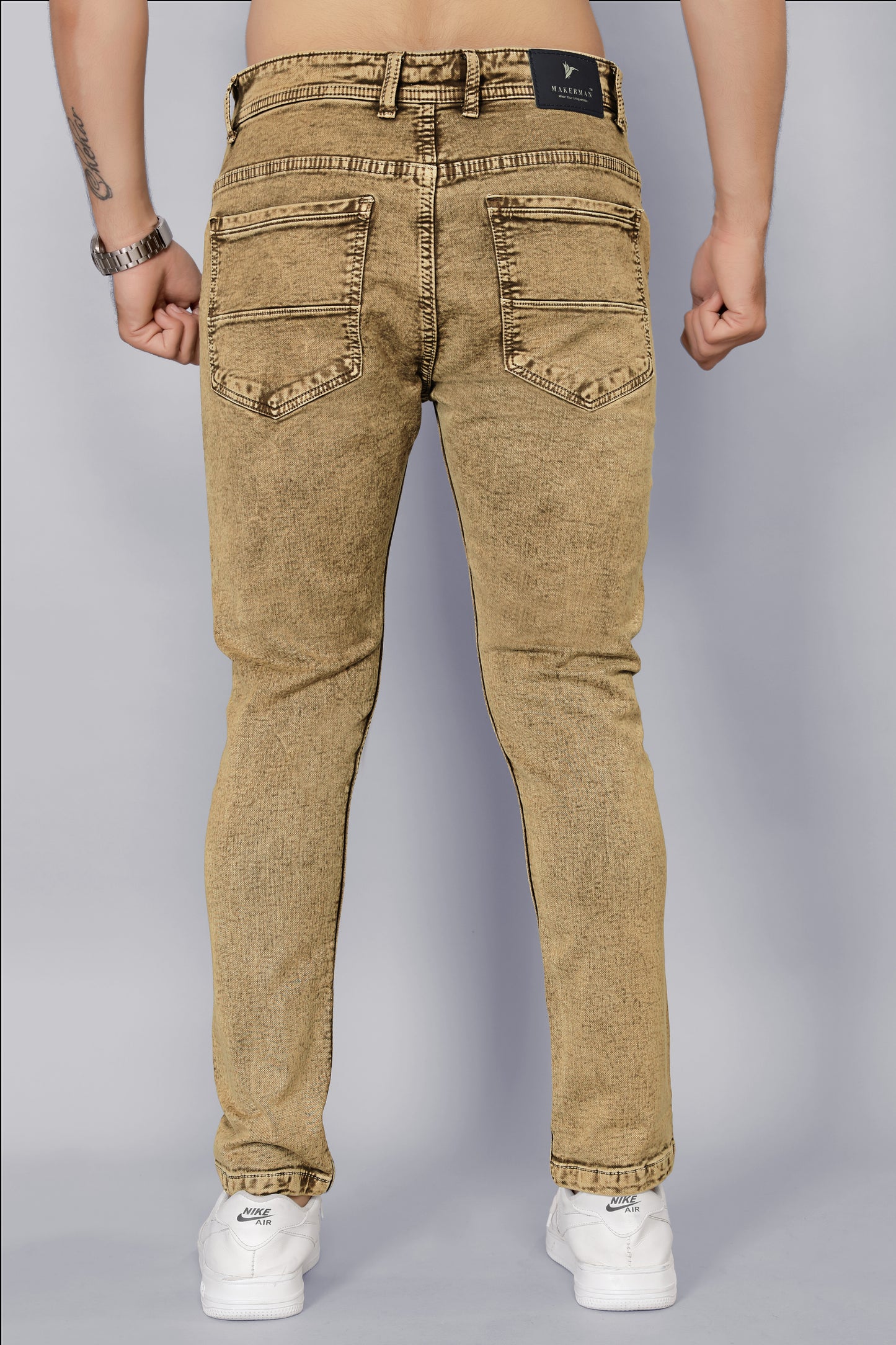 Golden Grit Slim Fit Jeans