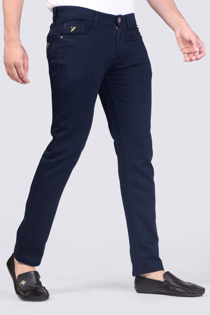 Indigo Blue Casual Trousers