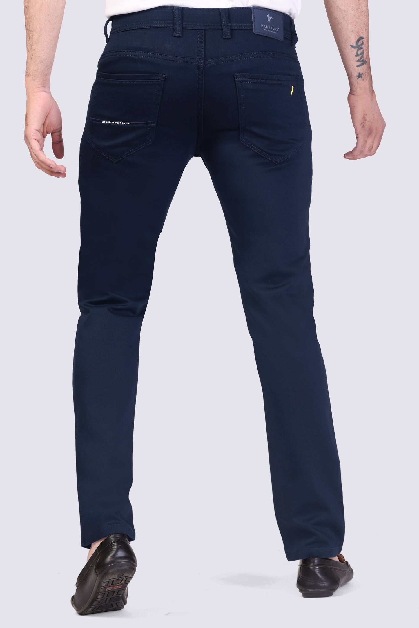 Indigo Blue Casual Trousers