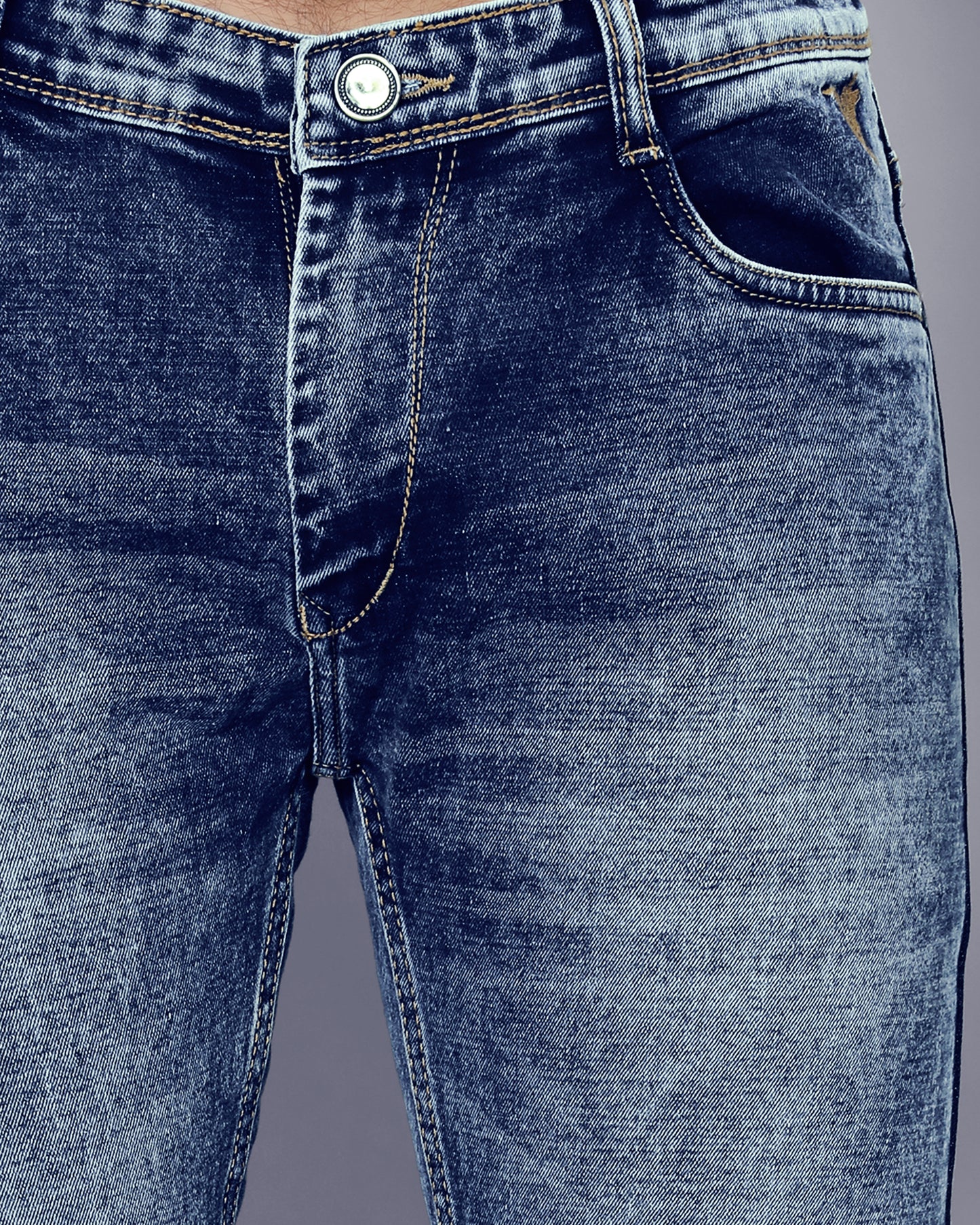 Stone Washed Classic Jeans