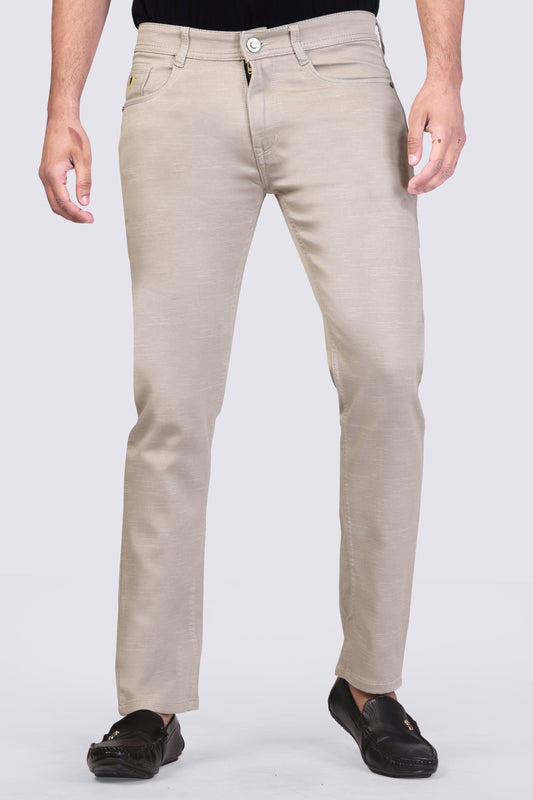 Vanilla Cream Casual Trousers