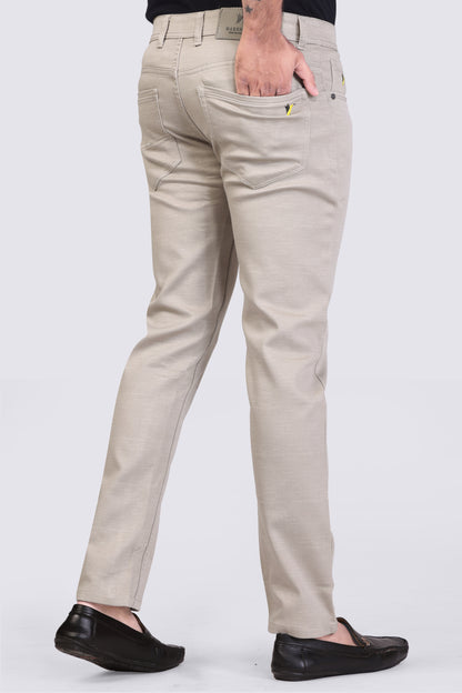 Vanilla Cream Casual Trousers