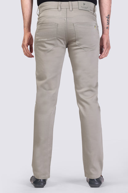 Moonlight Cream Casual Trousers