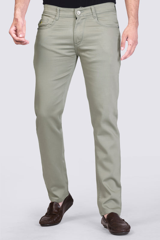 Mint Green Casual Trousers