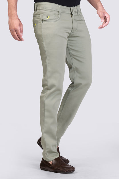 Mint Green Casual Trousers