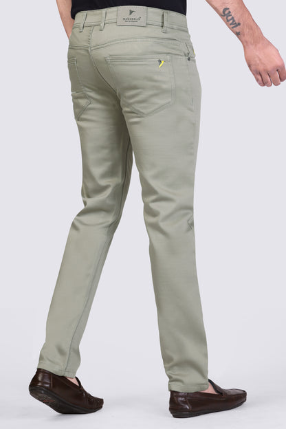 Mint Green Casual Trousers