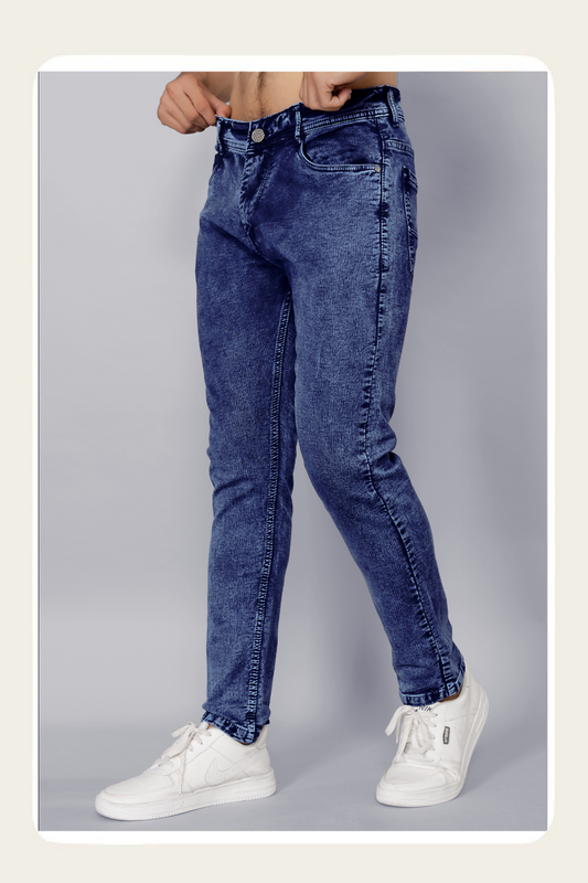 Midnight Blue Tapered Denim