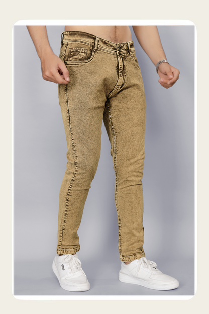 Golden Grit Slim Fit Jeans